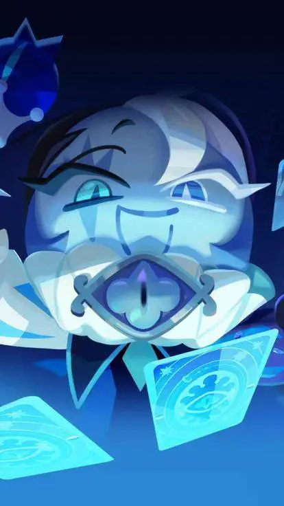 ai character: Shadow Milk Cookie background