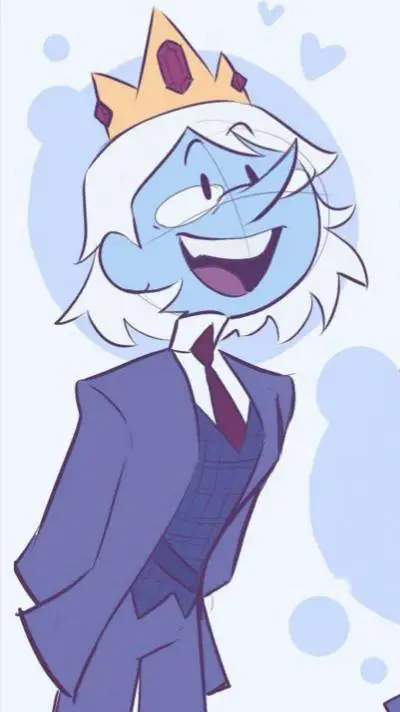 ai character: Winter King^^ background