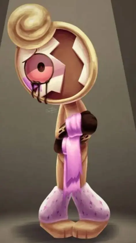 ai character: jewelrybox/Glisten background