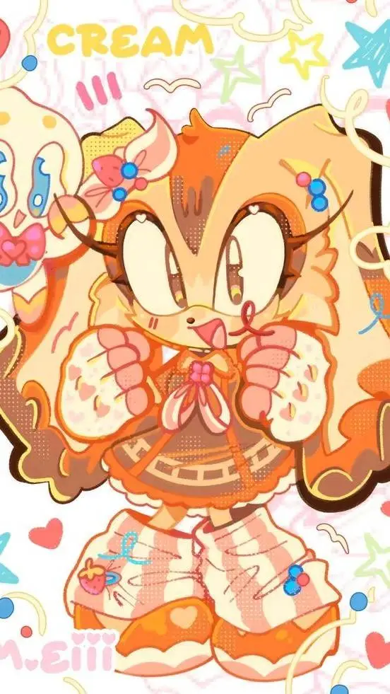 ai character: DW-CandyWonderland background