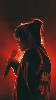 ai character: Billie Eilish background