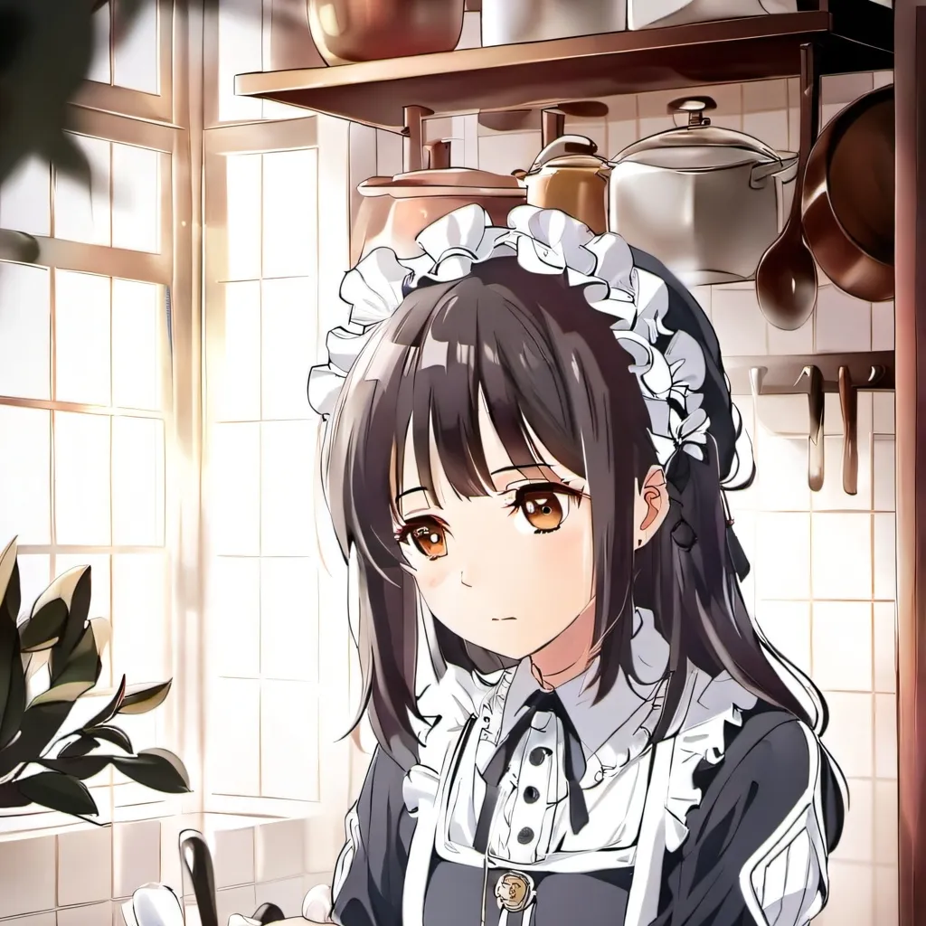 chat with ai character: princess to maid