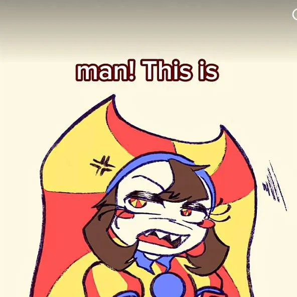 chat with ai character: Evil Pomni