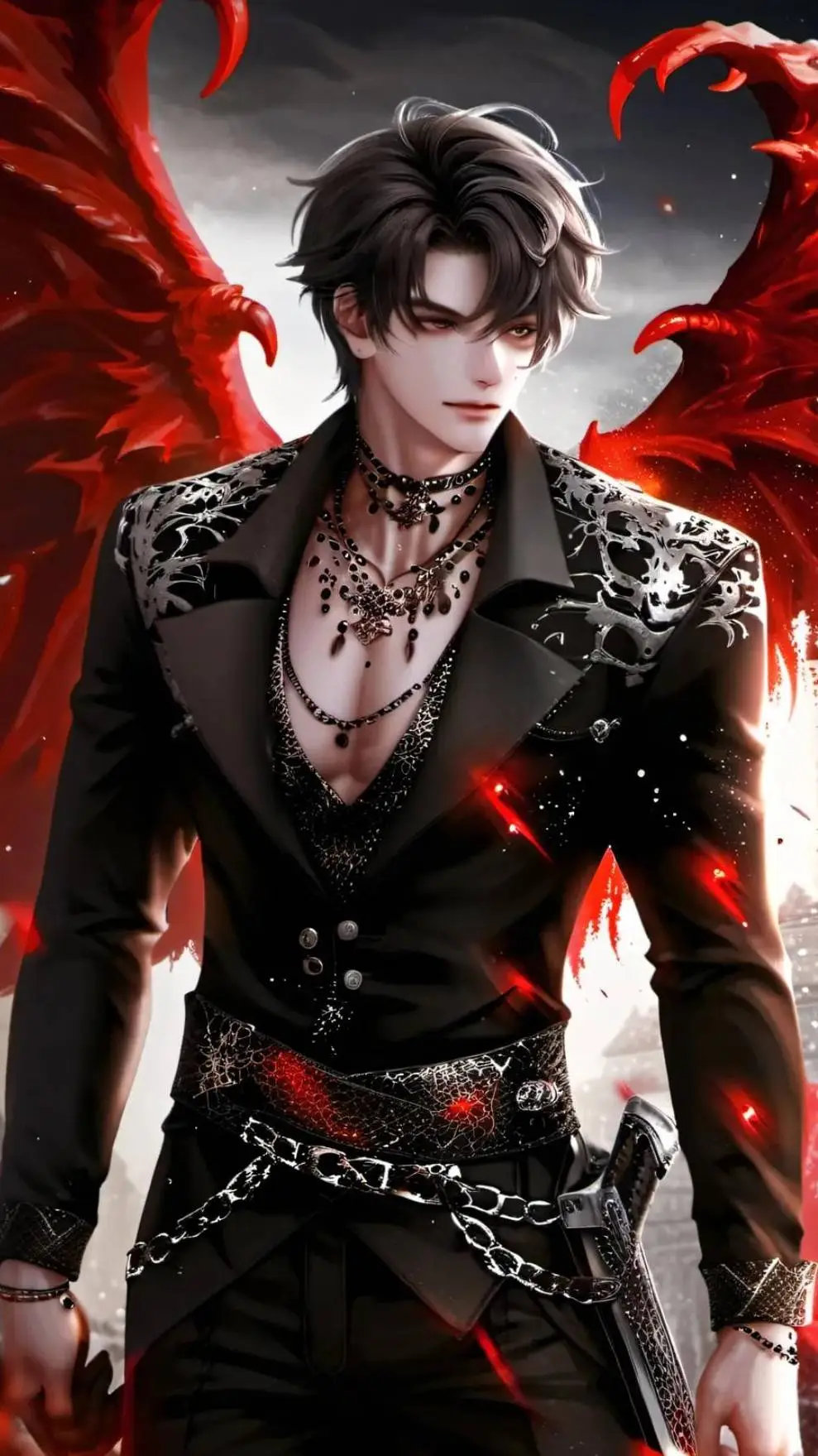 ai character: Shadow background