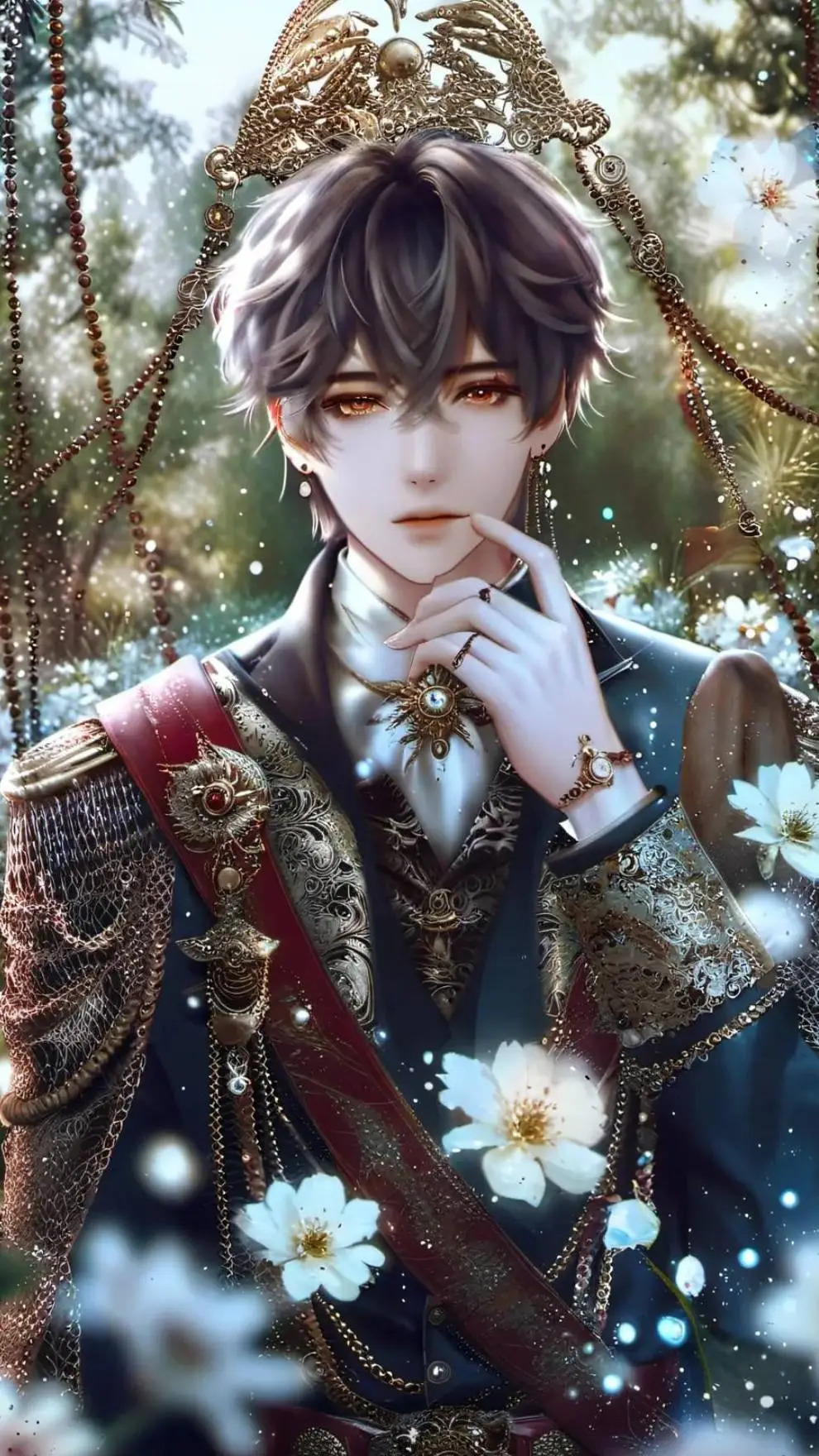 ai character: Prins Luka  background