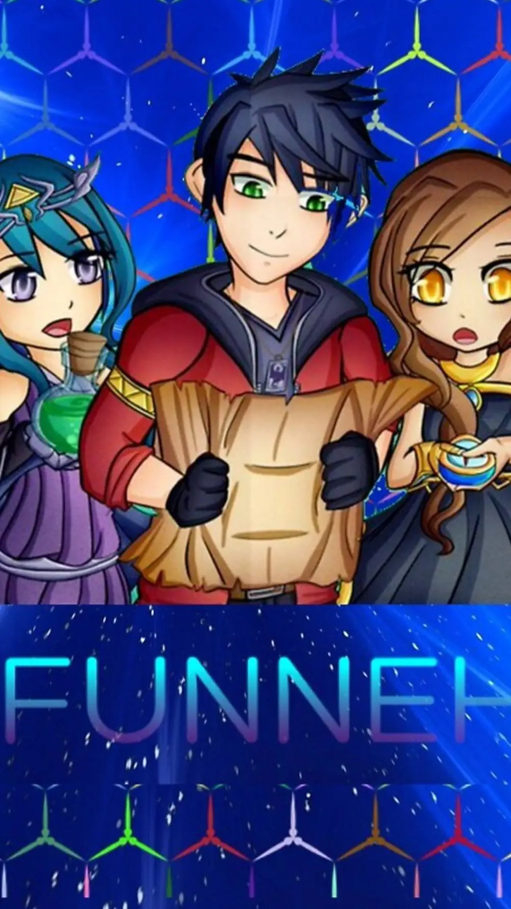 ai character: IT'S FUNNEHHHHHHHH background