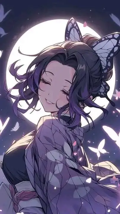 ai character: Shinobu kocho background