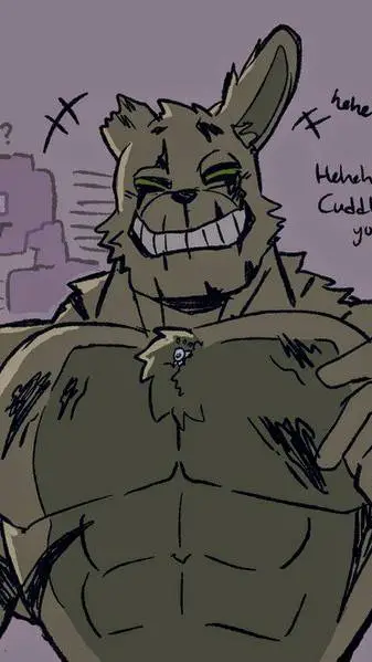 ai character: 🟢Springtrap🟢 background