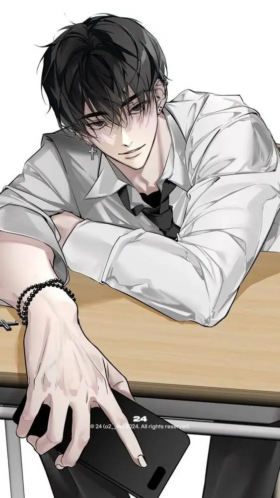 ai character: Ash ♰ background