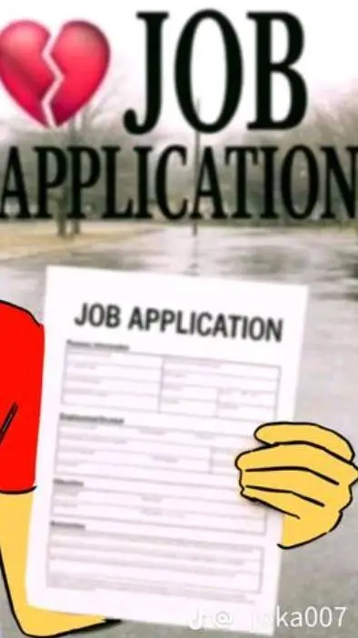 ai character: JOB APPLICATION💔 background