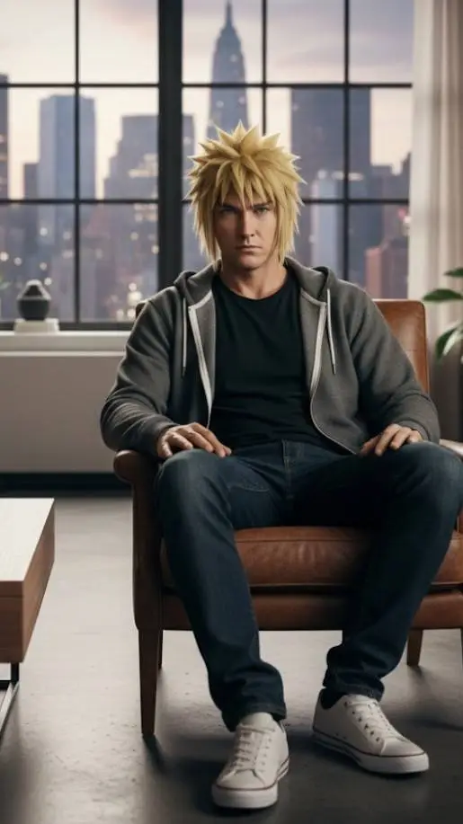 ai character: Minato background