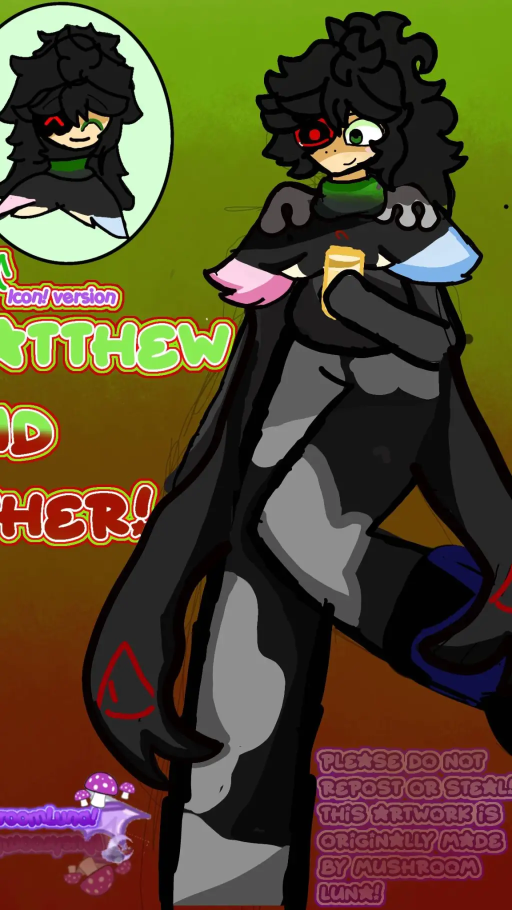 ai character: PPLAYTIME (AU)  background