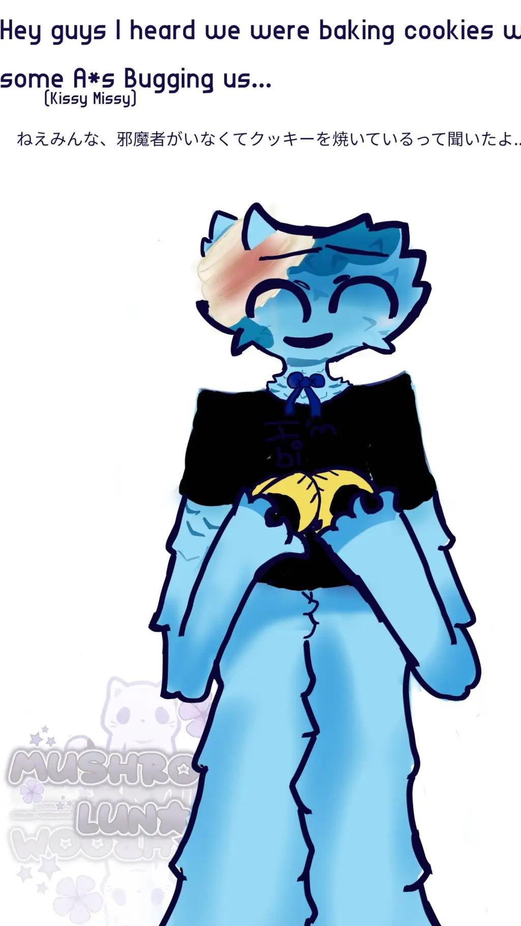 ai character: PPT COOKING!  background