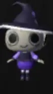 ai character: violet caster slly background