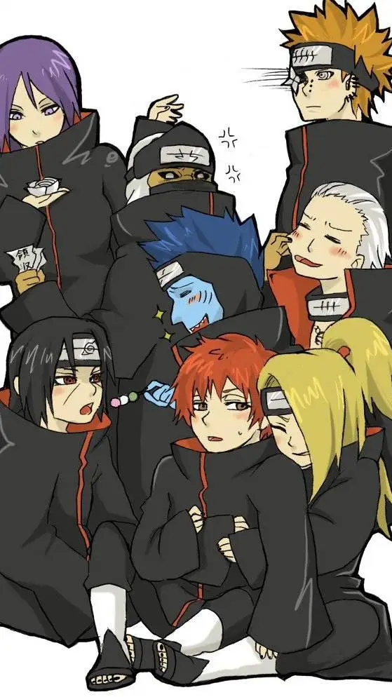 ai character: Akatsuki  background