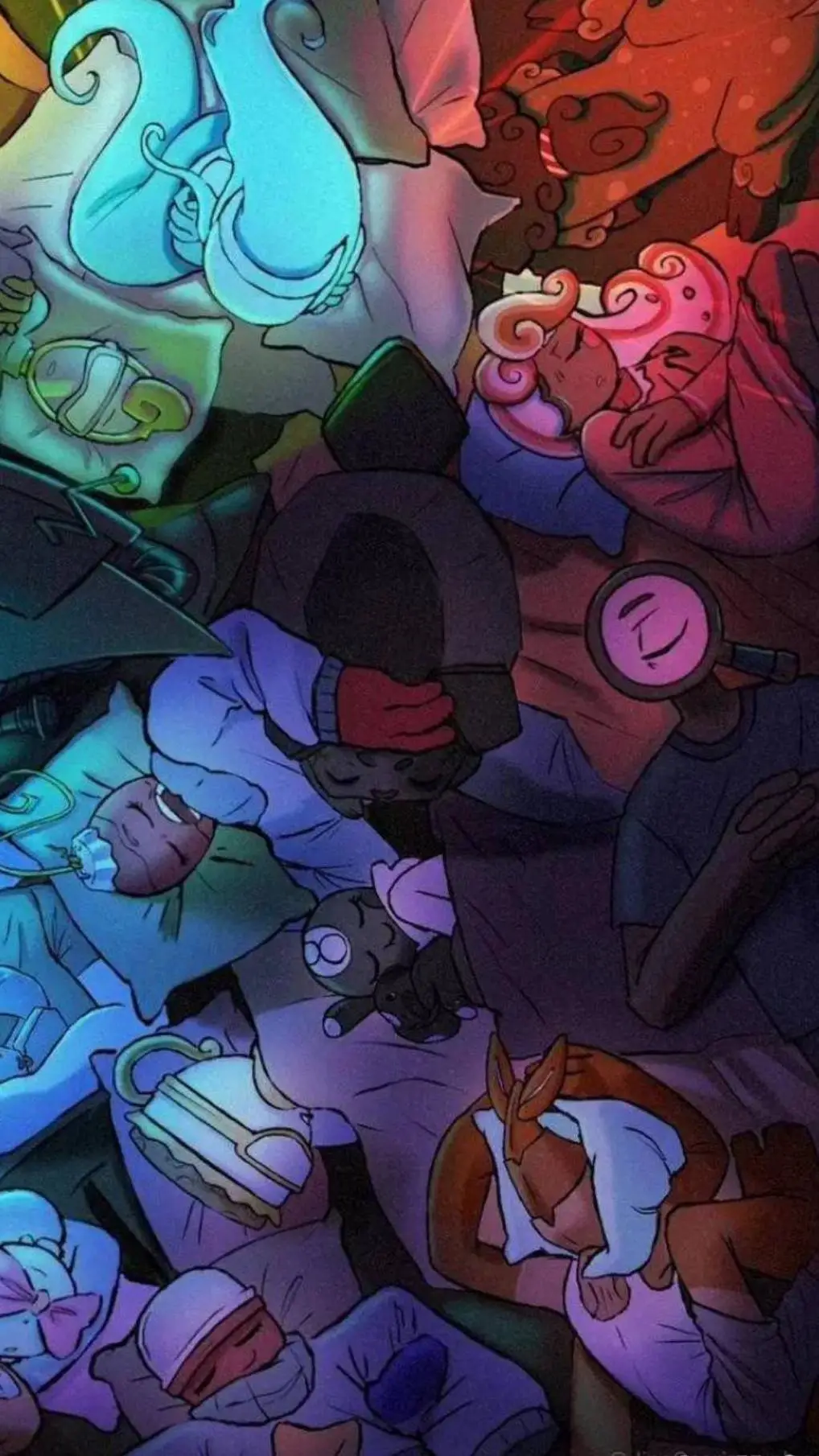 ai character: Sprout And Cosmo background