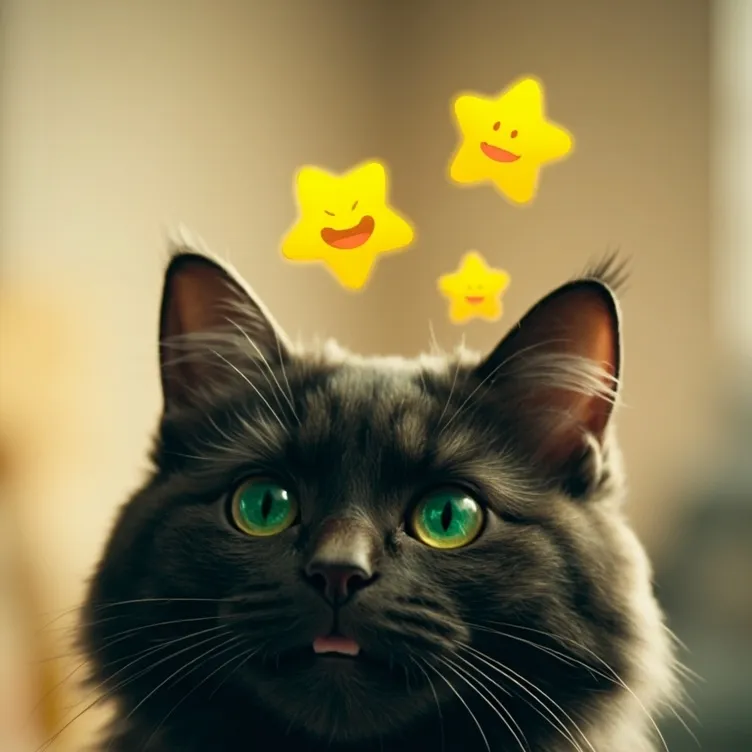 chat with ai character: cat emoji
