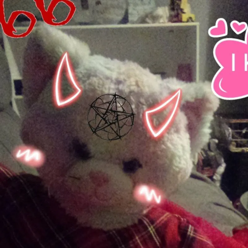 chat with ai character: evil cotton 🐱😈