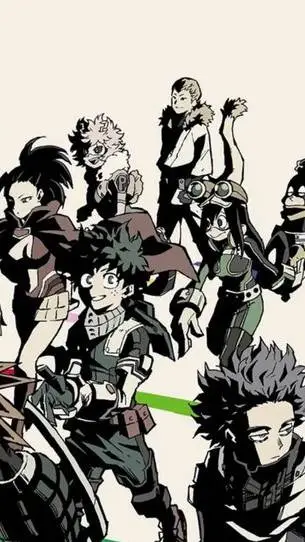 ai character: MHA End Battle 2💥 background