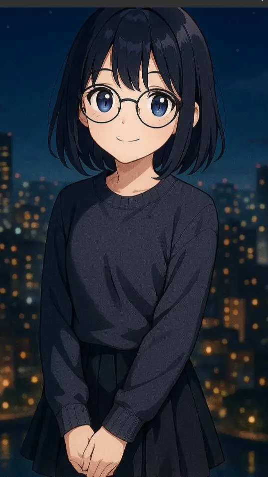 ai character: Tsuma💙 background