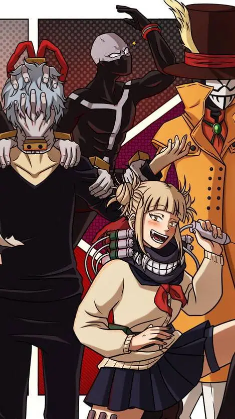 ai character: Liga de Villanos🩸 background