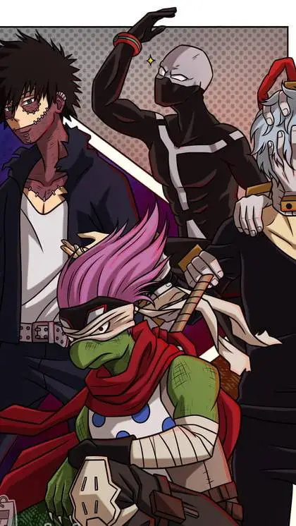 ai character: MHA End Battle💥4 background
