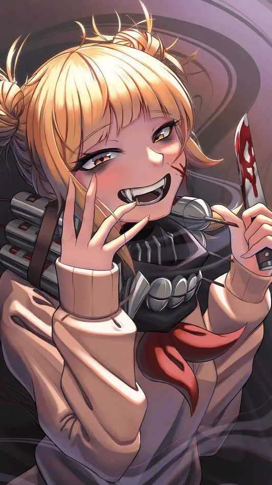 ai character: Himiko Toga🩸❤️ background