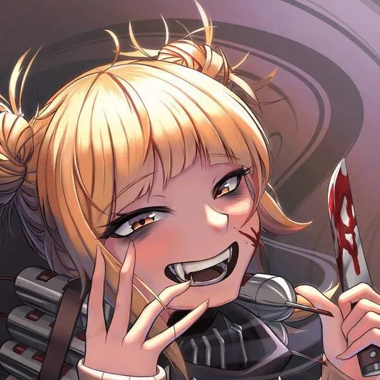chat with ai character: Himiko Toga🩸❤️