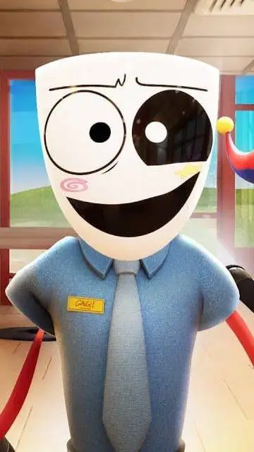 ai character: tadc game night background