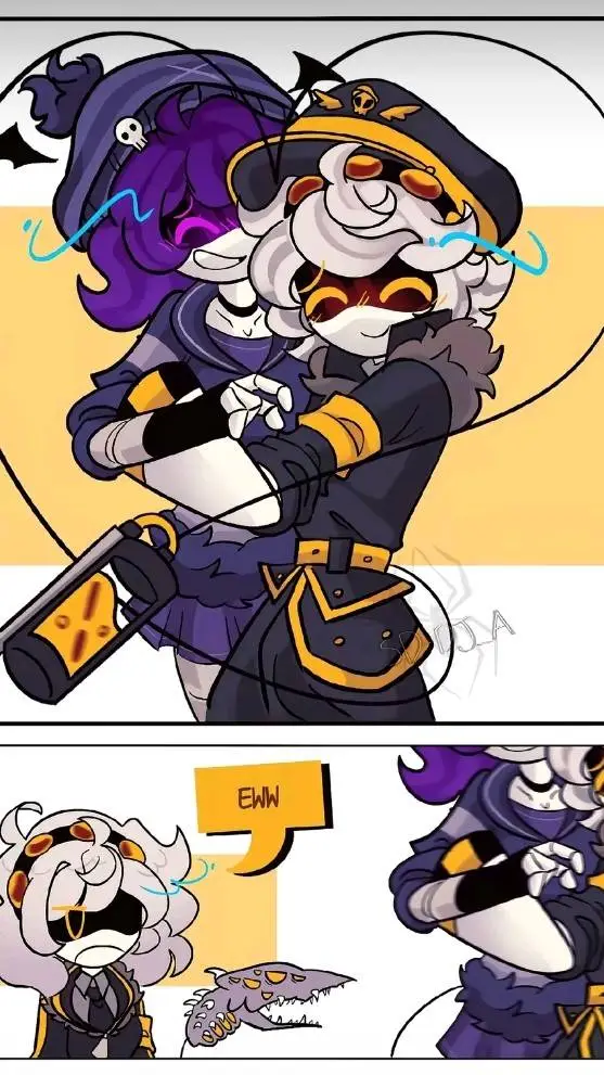 ai character: EWW (Nuzi and V) background