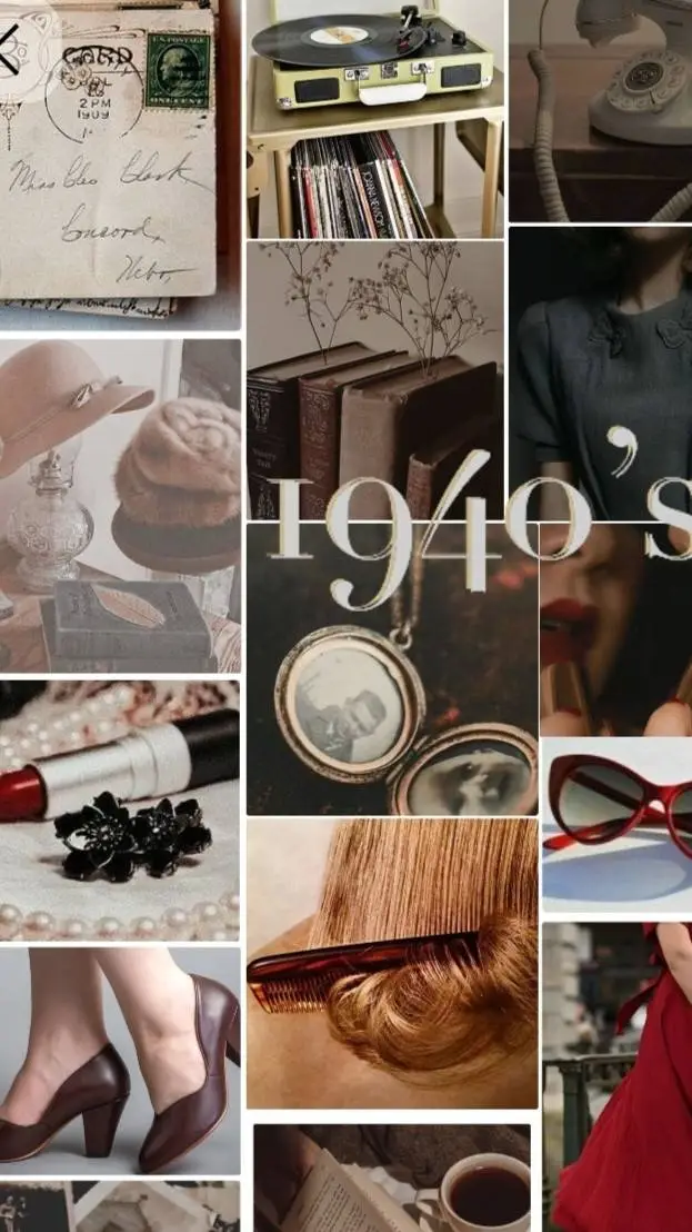 ai character: 1940s  background