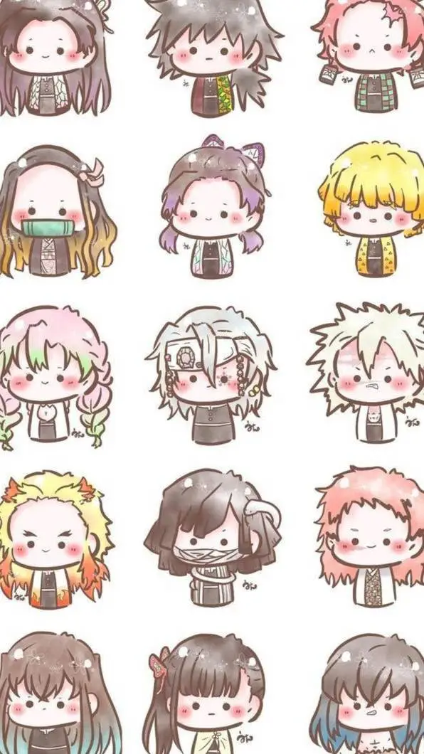 ai character: Grupo de Kny (♀️) background
