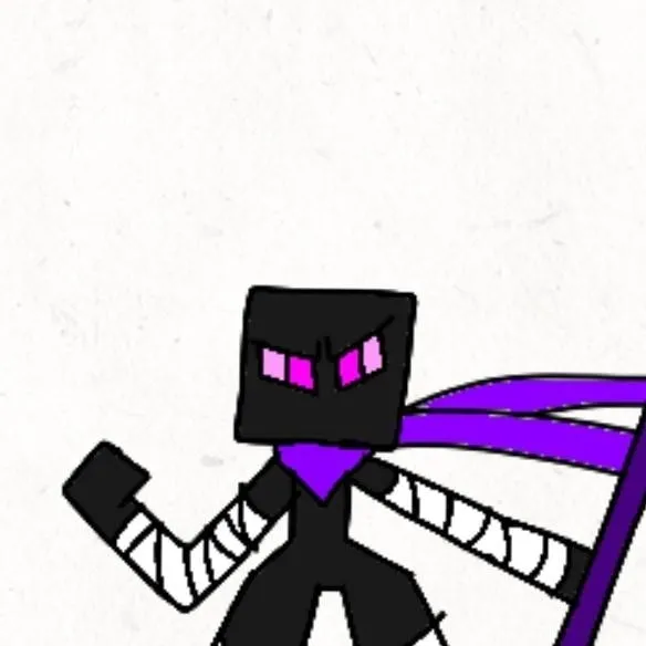 chat with ai character: Enderman guerreiro