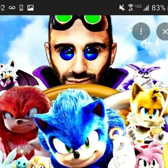 chat with ai character: Sonic squid game
