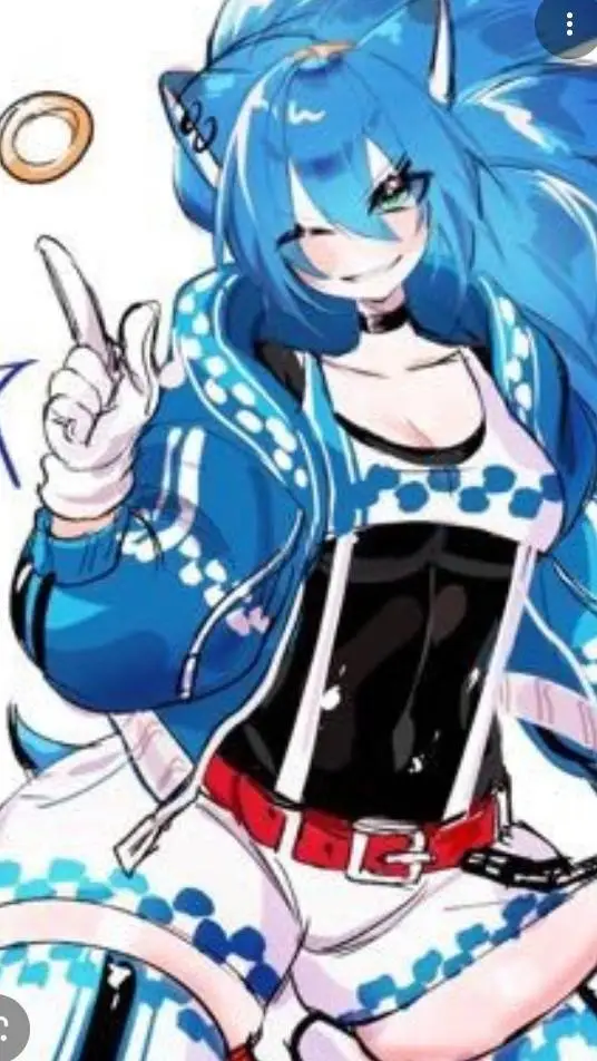 ai character: Sonica background