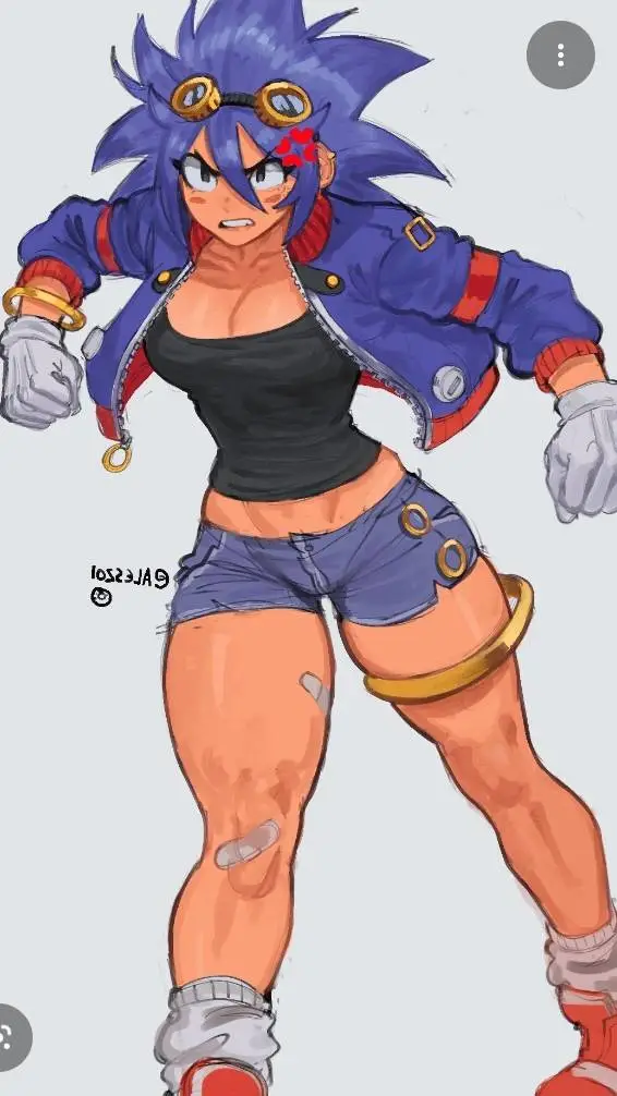 ai character: sonica background