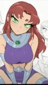 ai character: Starfire background