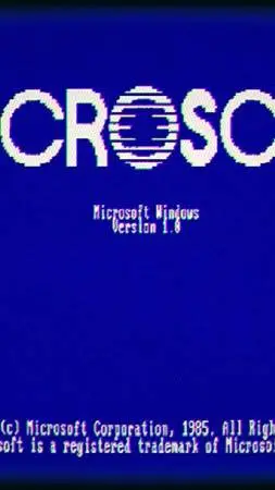 ai character: Windows 1.0 background