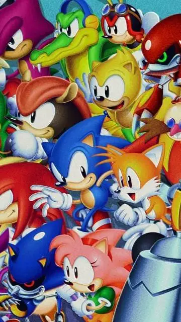 ai character: sonic maina  background