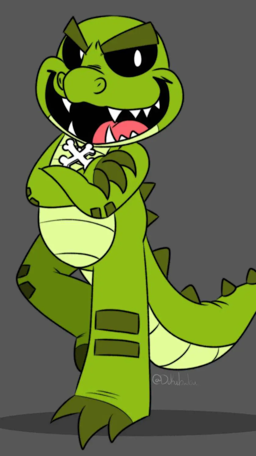 ai character: allister gator 🐊 background