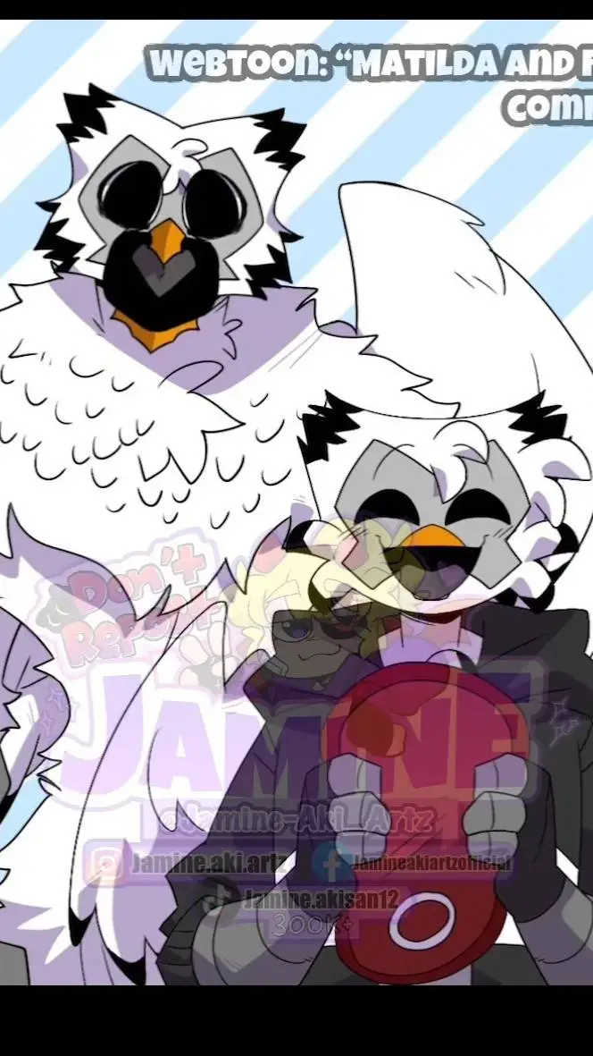 ai character: búho monstruo background