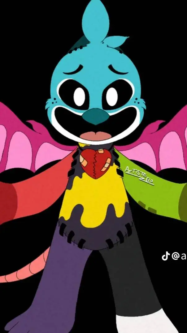 ai character: trisper 🐊🐀🦈🦇 background