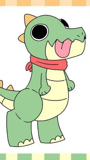 ai character: Freddy 🦖 background