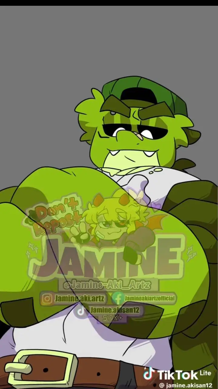 ai character: allister gator 🐊☠️ background