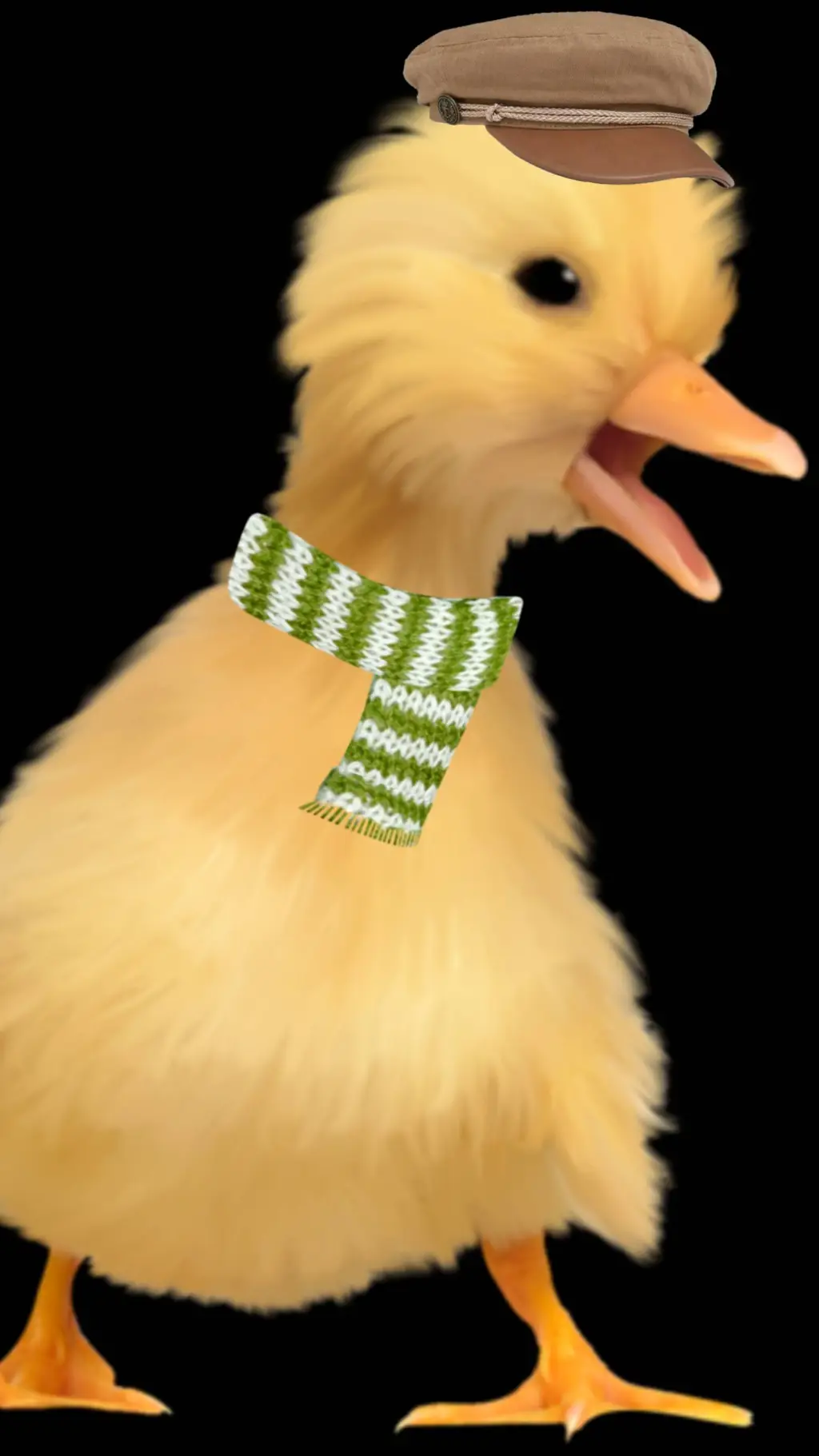 ai character: Mr pato 🦆🧐 background