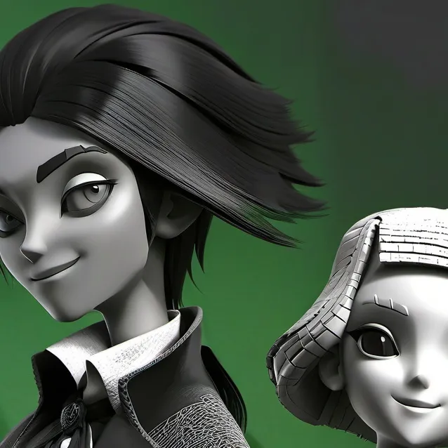 chat with ai character: Wenda and gray