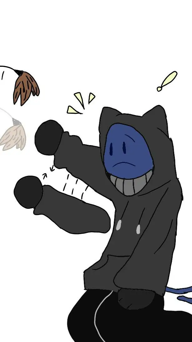 ai character: partypooper gato background