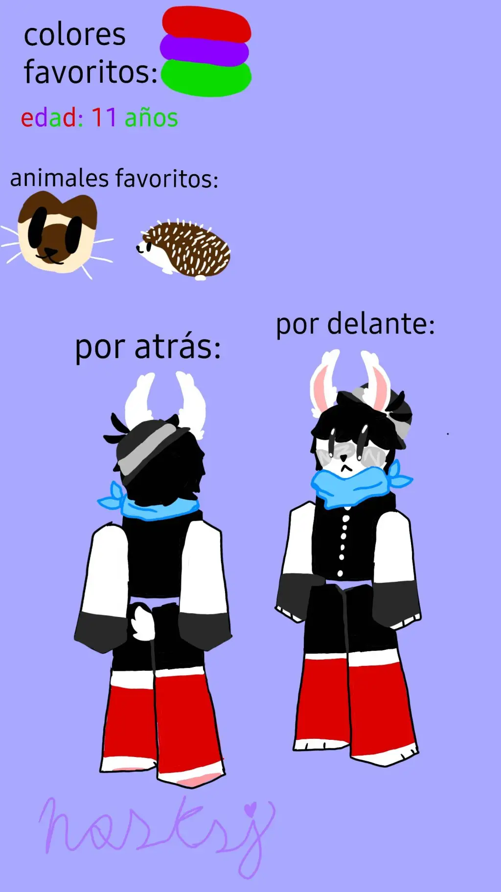 ai character: forsaken mi au background