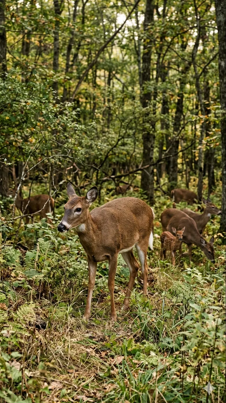 ai character: Deer RP 🦌 background