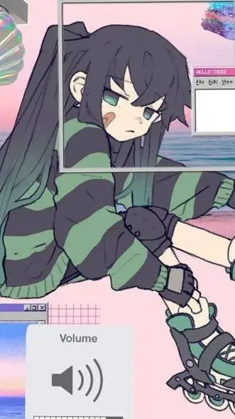 ai character: Mui ecole background
